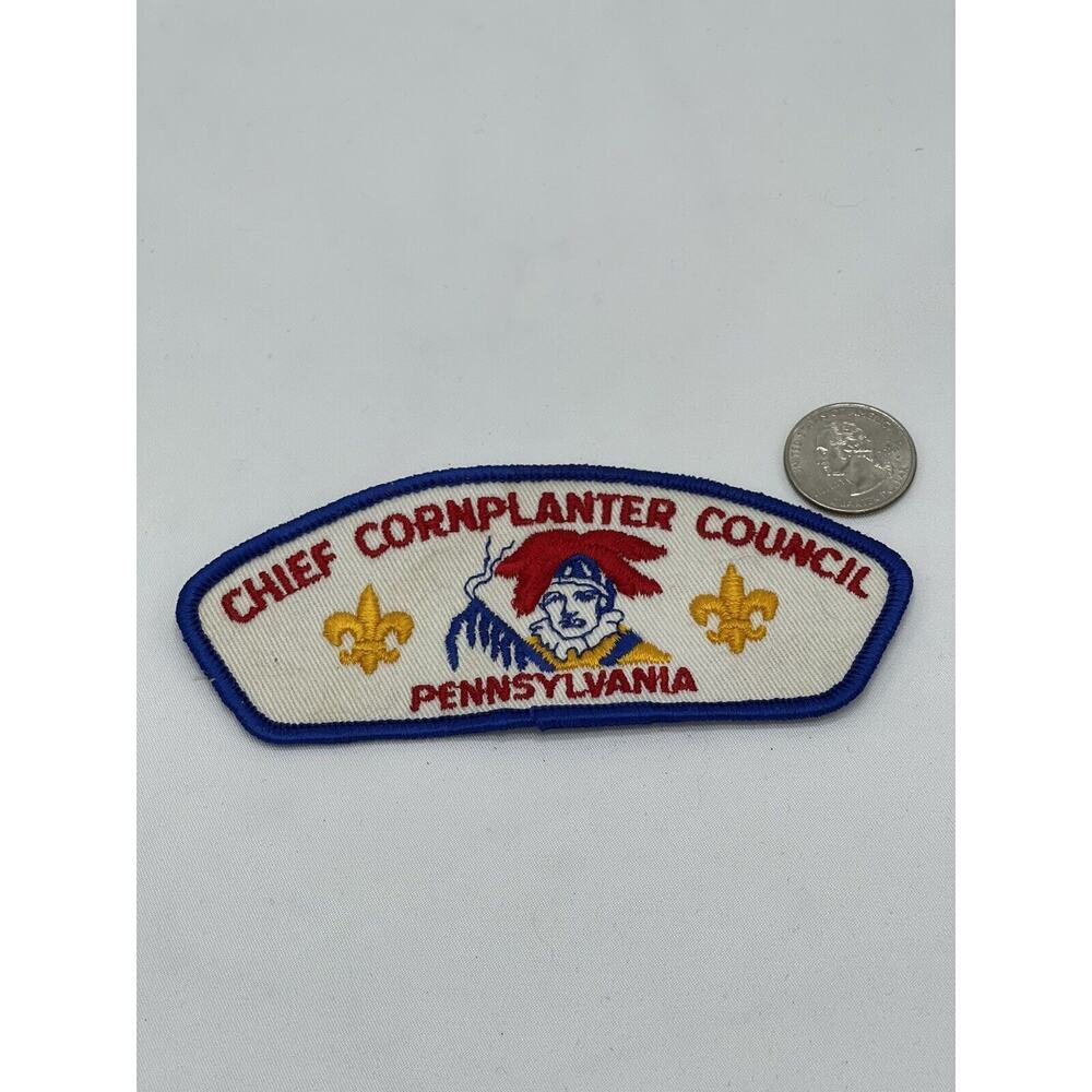 Chief Cornplanter Council Pennsylvania BSA‎ Flap Shoulder Patch Vintage